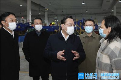 闫剑波走访调研商贸物流企业